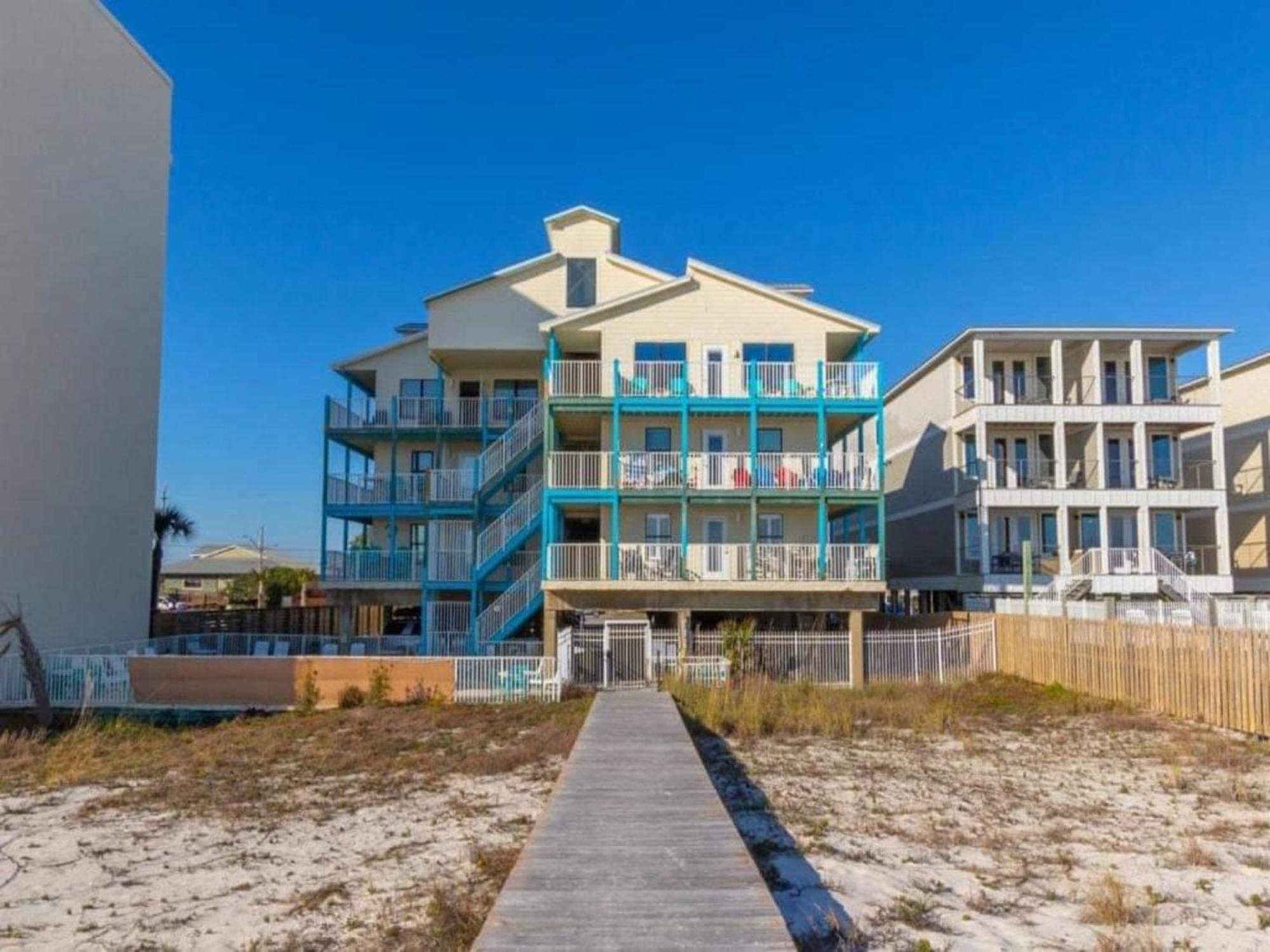 The Beach Is Only Steps Away Gulf Shores Exterior photo